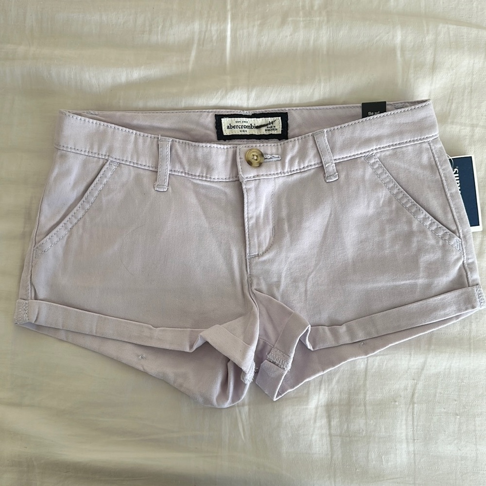 Abercrombie kids lilac shorts